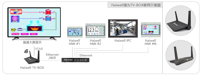 Haiwell海為TV-BOX網絡圖